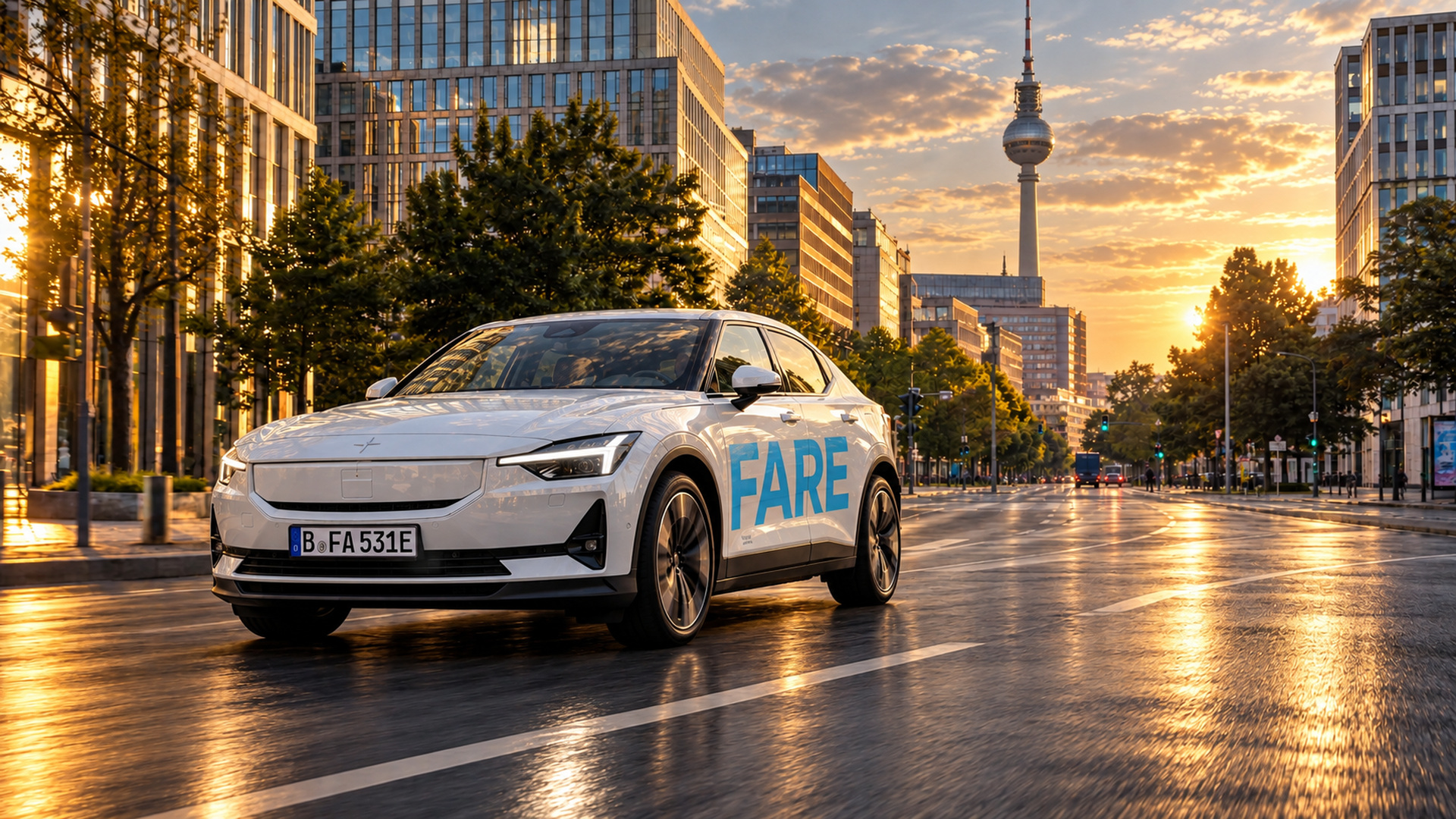 Fare electric car